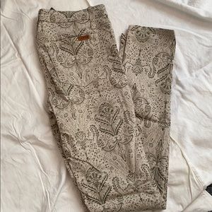 Joe’s Patterned Jeans